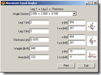 Structural Angle Properties