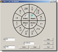 Ohms Law Calculator